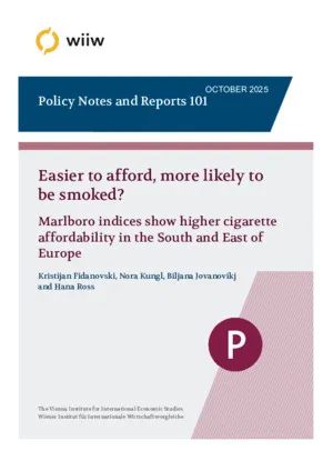 Cover of: Easier to afford, more likely to be smoked? Marlboro indices show higher cigarette affordability in the South and East of Europe