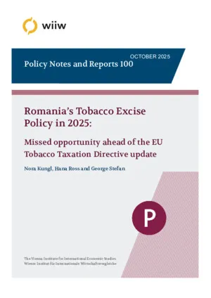 Cover of: Romania’s Tobacco Excise Policy in 2025: Missed opportunity ahead of the EU Tobacco Taxation Directive update