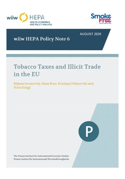 Cover of: Tobacco Taxes and Illicit Trade in the EU