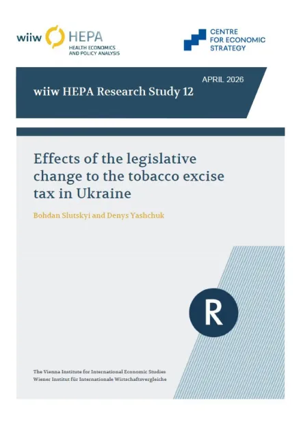 Cover of: Effects of the legislative change to the tobacco excise tax in Ukraine